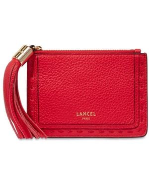 Lancel Premier Flirt Cardholder - Red