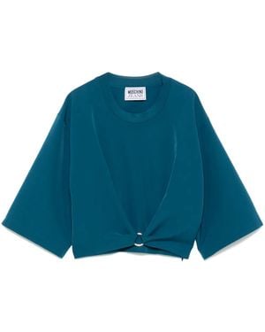 Moschino Polyester Top - Blue