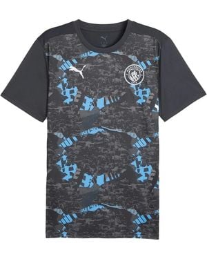 PUMA Manchester City Pre-Match T-Shirt - Blue