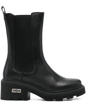 Cult Chelsea-Boots Mit Plateau - Schwarz