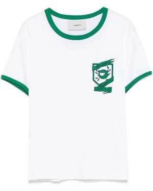 Coperni エンブロイダリー Tシャツ - ブルー