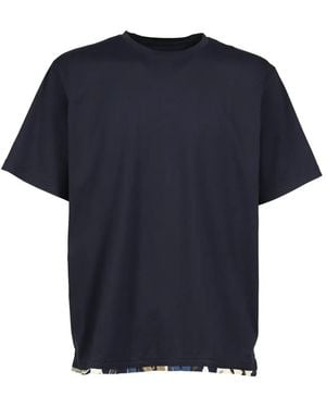 PORTER CLASSIC Camiseta Estampada - Azul
