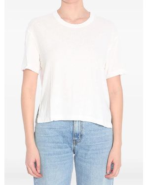 James Perse クロップド Tシャツ - ホワイト