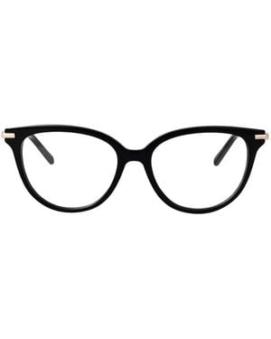 Ferragamo Eyewear Gafas Con Montura Cat Eye - Negro