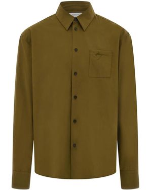 Ferragamo Long Sleeved Shirt - Green