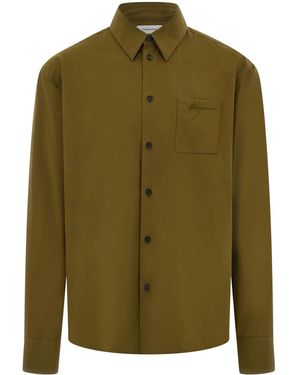 Ferragamo Long Sleeved Shirt - Green