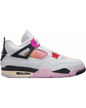 Nike Air Jordan 4 Retro 'Comic' Sneakers - White