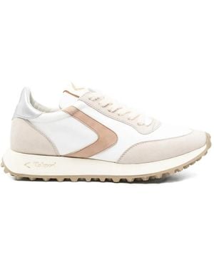 Valsport Suede-Panel Trainers - White