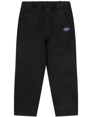 Aape By A Bathing Ape Logo-patch Trousers - Black