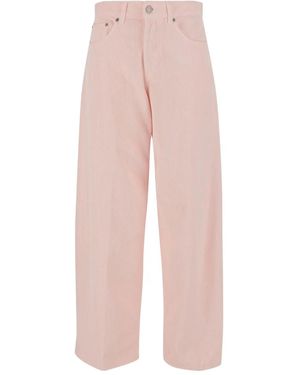 Haikure Pantalones con cierre de botón - Rosa