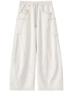 KHOKI Panelled Track Trousers - White