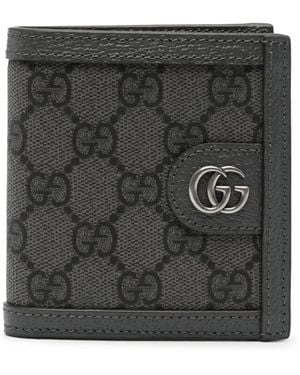 Gucci オフィディア 二つ折り財布 - ブラック