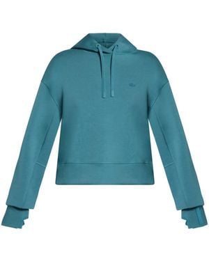 Lacoste ロゴアップリケ パーカー - ブルー