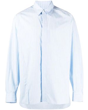 Adererror Long-Sleeve Poplin Shirt - Blue