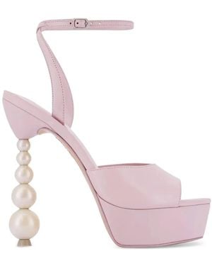 Sophia Webster Perla Platform Sandals - Pink