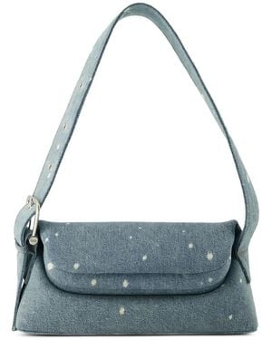 OSOI Folder Brot Denim Shoulder Bag - Blue