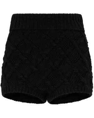 Philosophy Di Lorenzo Serafini High-Waist Shorts - Black