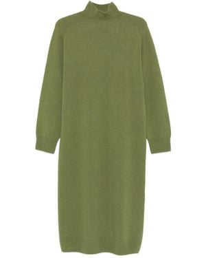 DRYKORN Alinoy Knitted Midi Dress - Green
