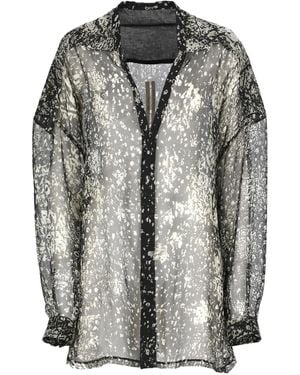 Rick Owens Larry Hemd - Grau