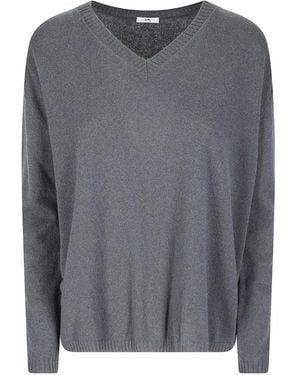 #MSM V-Neck Jumper - Grey
