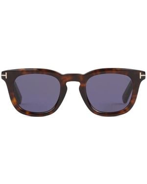 Tom Ford Square-Frame Sunglasses - Brown