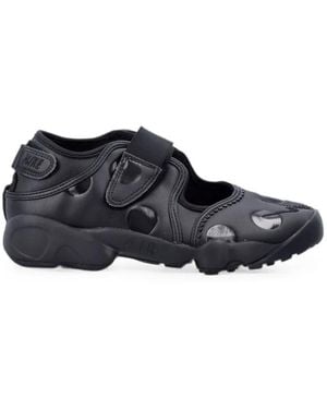 Nike Air Rift Touch-Strap Sneakers - Black