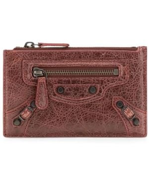 Balenciaga Längliches Le City Münz- Und Kartenetui - Lila