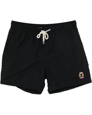 ARRELS Barcelona Costume Da Bagno Con Ricamo - Nero