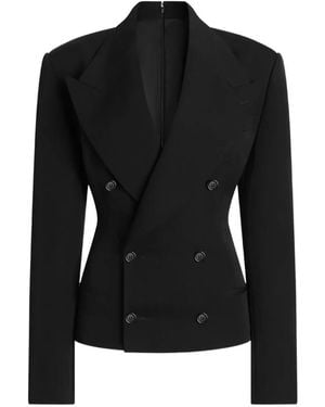 Dolce & Gabbana Double-Breasted Jacket - Black
