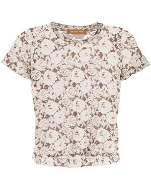 Rejina Pyo Adina Short-Sleeve T-Shirt - Natural
