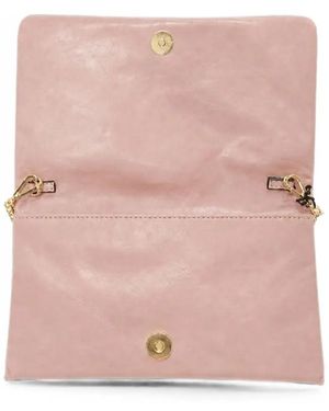 Poche Paris Chain-Strap Clutch Bag - Pink