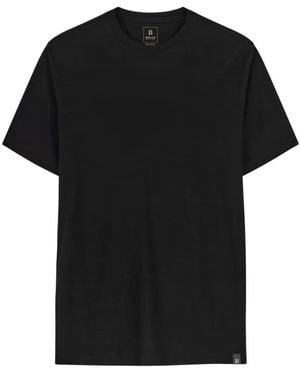 BOGGI T-Shirt Jersey Cotton Tencel Blend - Black