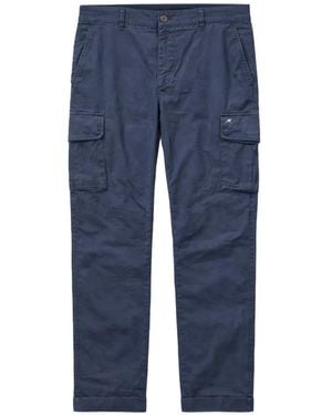 Mason's Cargo-Pocket Pants - Blue