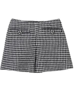 スカート Marc Jacobs Ivory textured tweed mini skirt Marc Jacobs Tweed Mini Skirt | Neutrals | FARFETCH