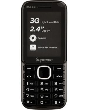 Supreme Blu Burner Phone - Black
