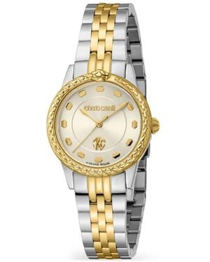Roberto Cavalli Snake Core 28Mm - Mettallic