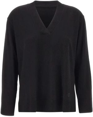 Elena Miro Pullover Mit Seitenschlitz - Blau