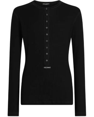 Dolce & Gabbana Serafino T-Shirt - Black