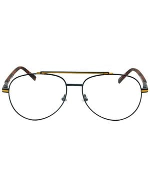 Timberland Lunettes De Vue À Monture Pilote - Bleu
