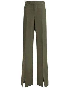 Gucci Boyfriend Trousers - Green