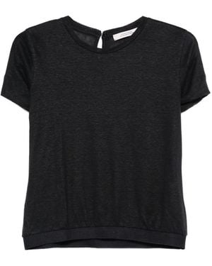 Dorothee Schumacher Short Sleeve Shirt - Black