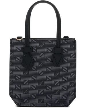 Moreau Bregancon Bb Monogram Tote Bag - Black