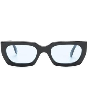 Retrosuperfuture Teddy Rectangle-Frame Sunglasses - Black