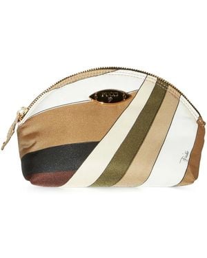 PUCCI Estuche De Maquillaje Con Estampado Iride - Metálico