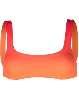 Louisa Ballou Top Bikini Scoop - Arancione