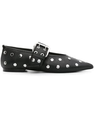 Bimba Y Lola Bailarinas con apliques - Negro