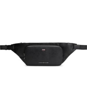 Tommy Hilfiger Logo Plaque Belt Bag - Black