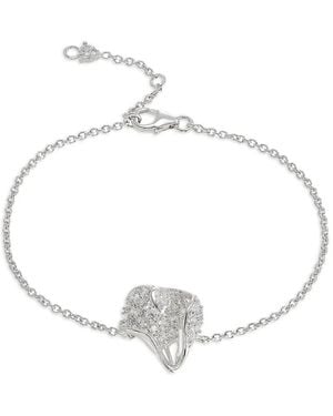 Anabela Chan Petal 01 Armband Mit Diamanten - Weiß