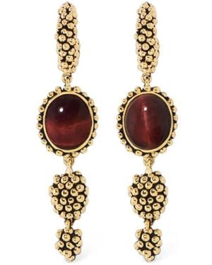 Aurelie Bidermann Makoma Bull's Eye Earrings - Metallic
