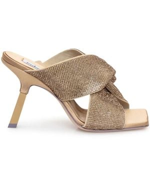 Sebastian Milano Mules Paris 95Mm - Marrone